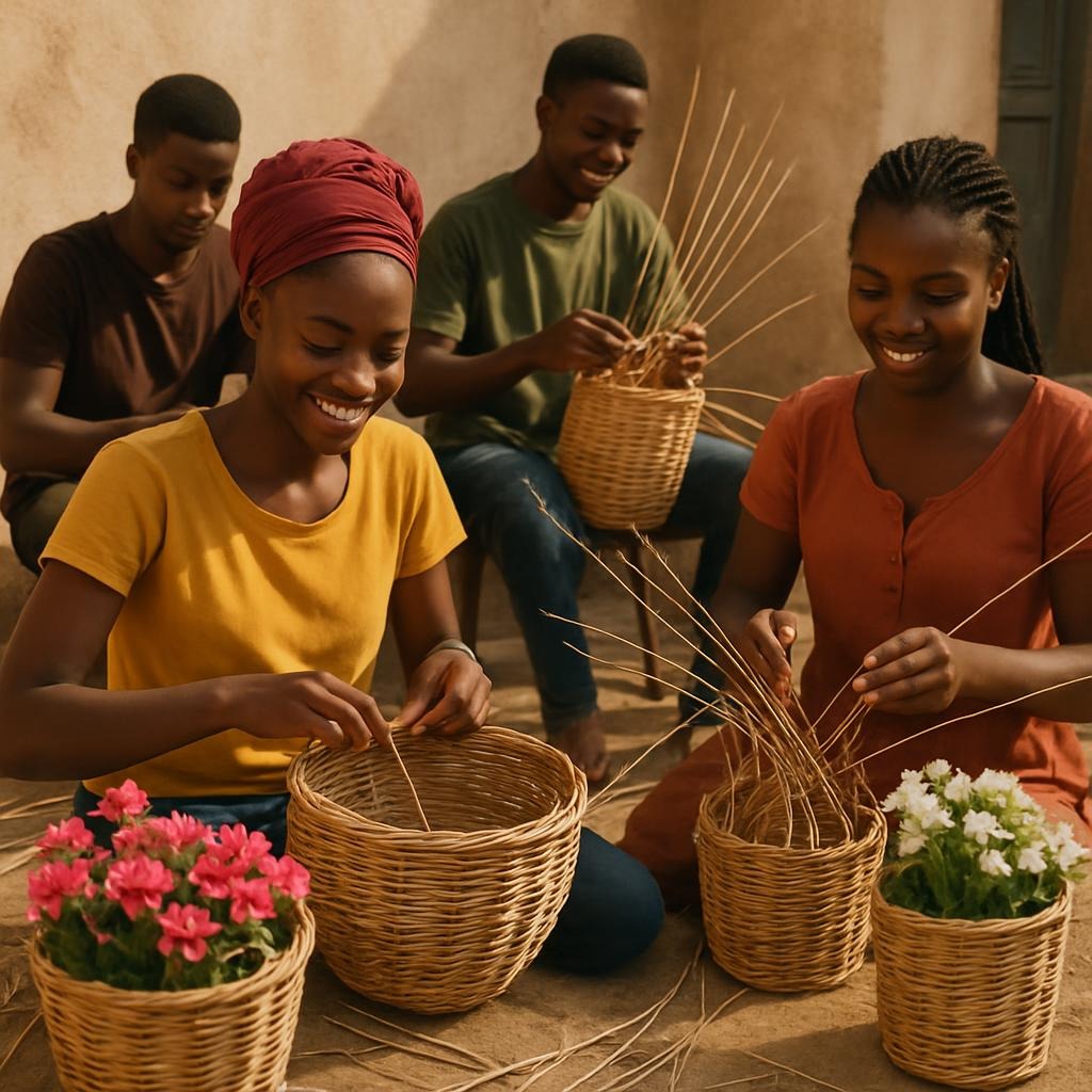 Handmade Eco-friendly plant pots 