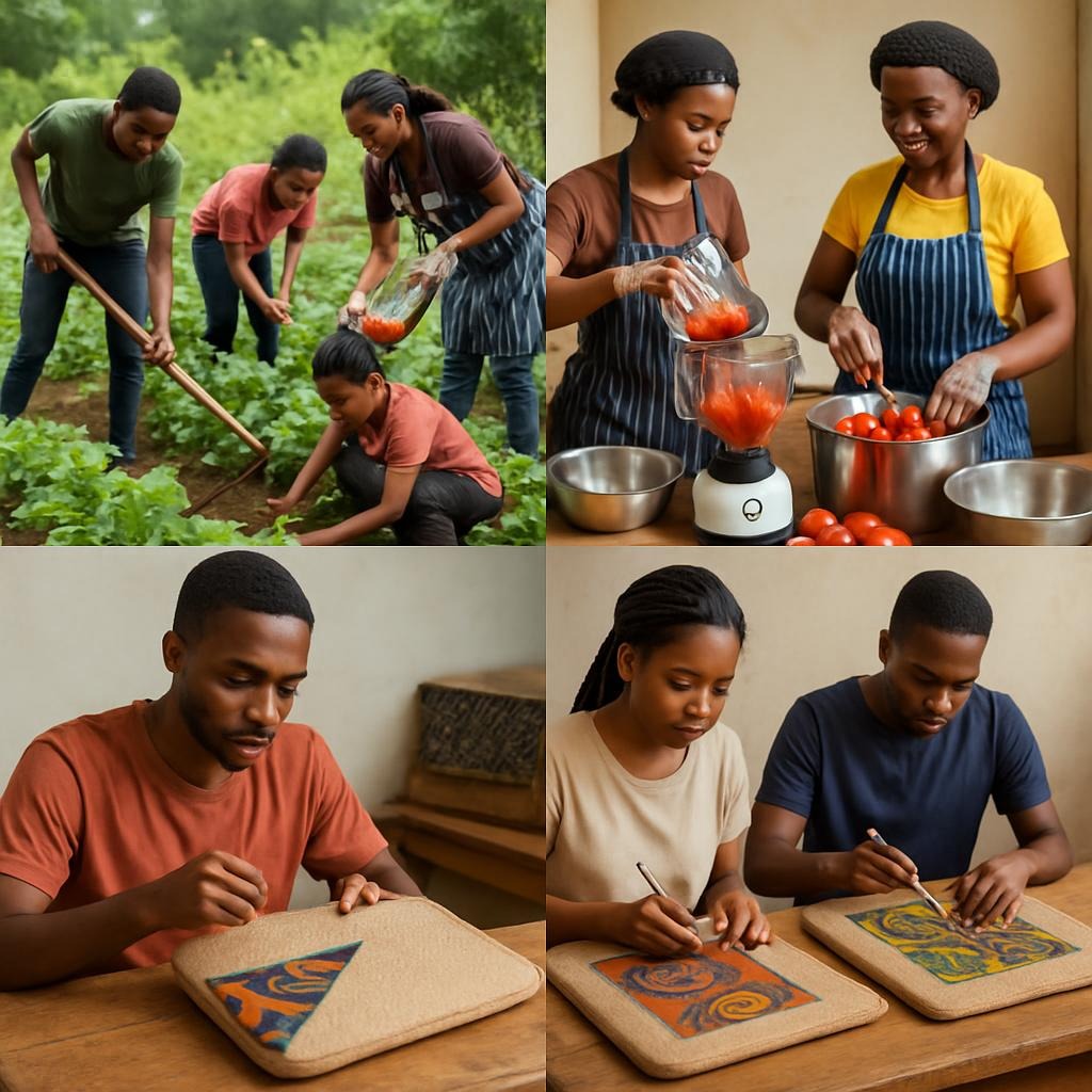 Agri business farming and food processing